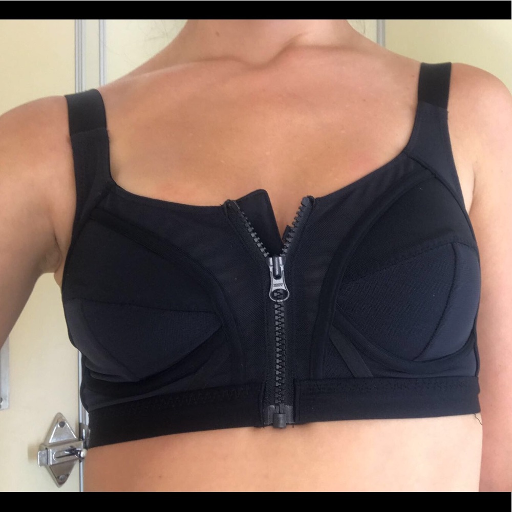 NWT Free people black sports bra